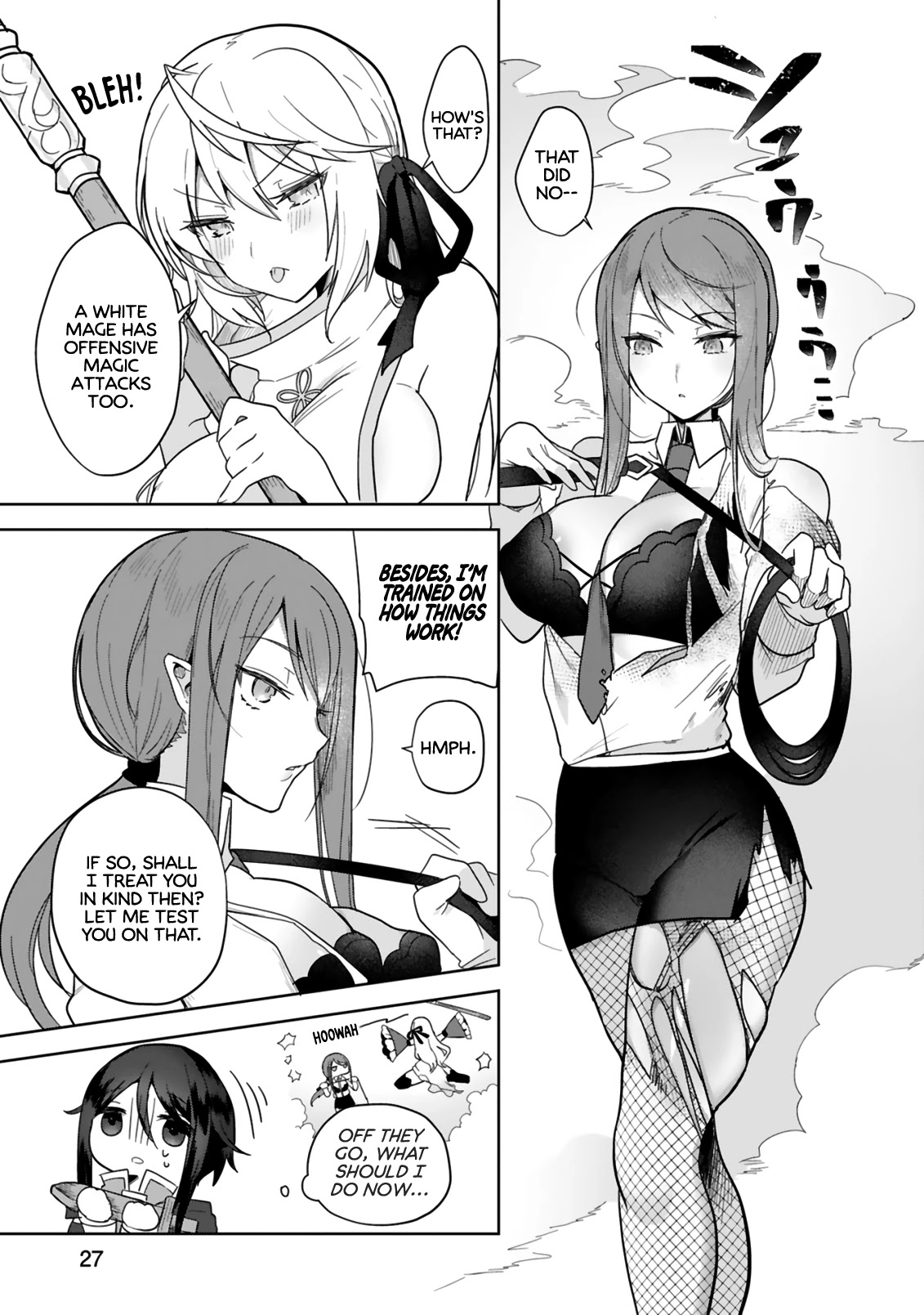 The White Mage Doesn't Want to Raise the Hero's Level chapter 4 page 27