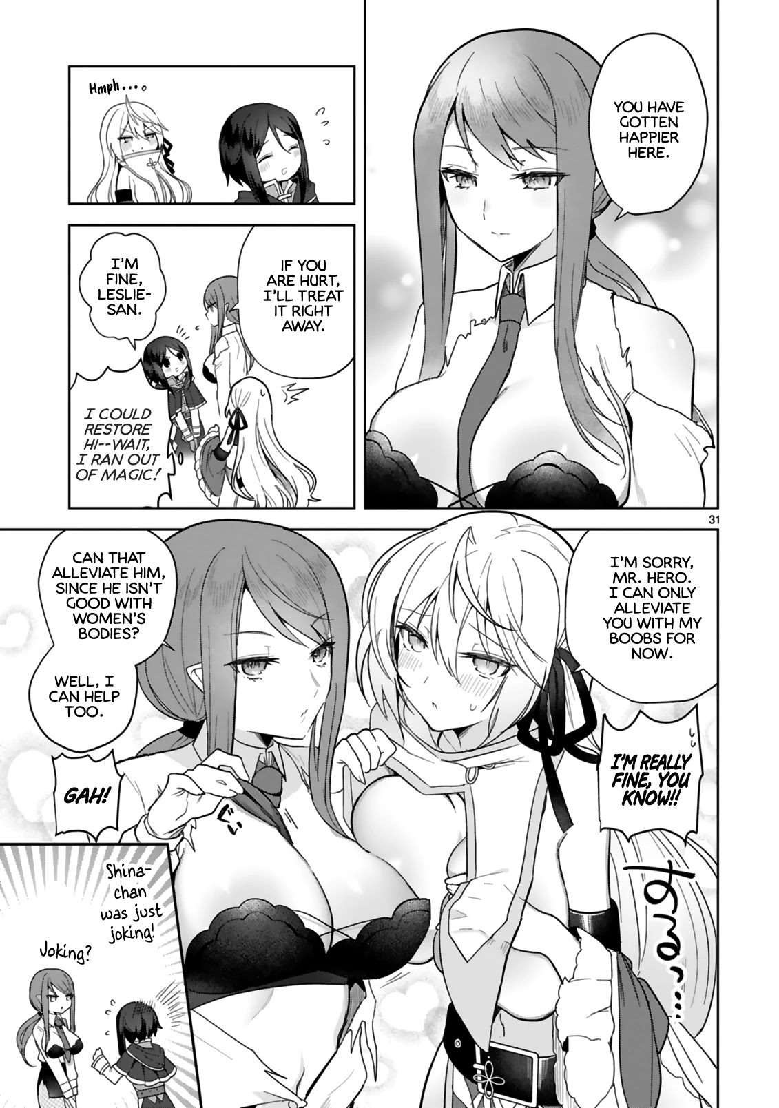 The White Mage Doesn't Want to Raise the Hero's Level chapter 4 page 31