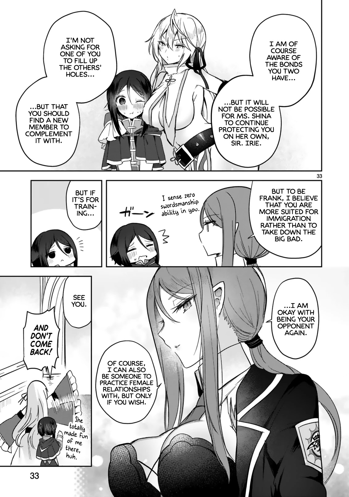 The White Mage Doesn't Want to Raise the Hero's Level chapter 4 page 33