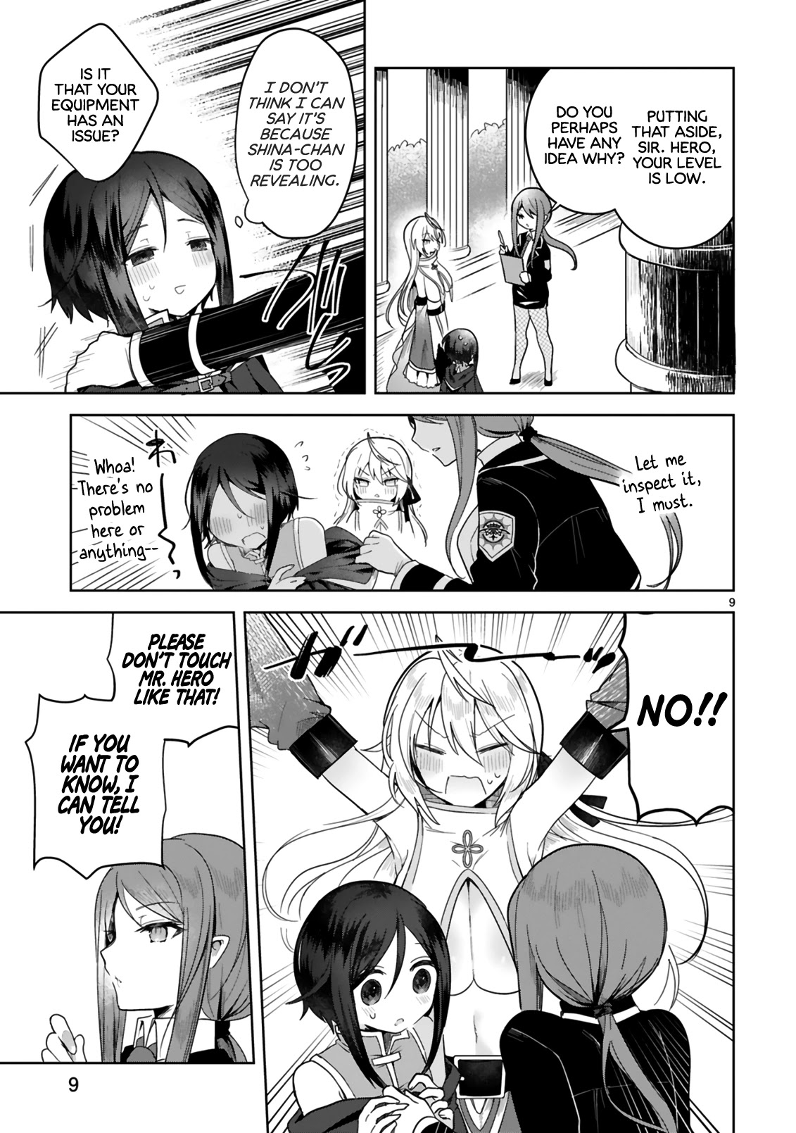 The White Mage Doesn't Want to Raise the Hero's Level chapter 4 page 9