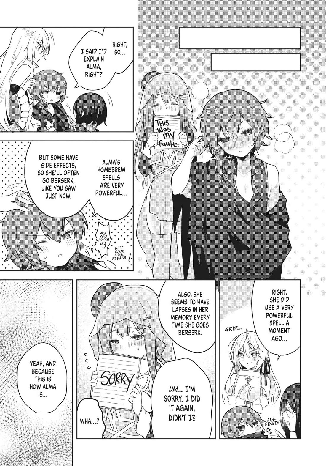 The White Mage Doesn't Want to Raise the Hero's Level chapter 6 page 30