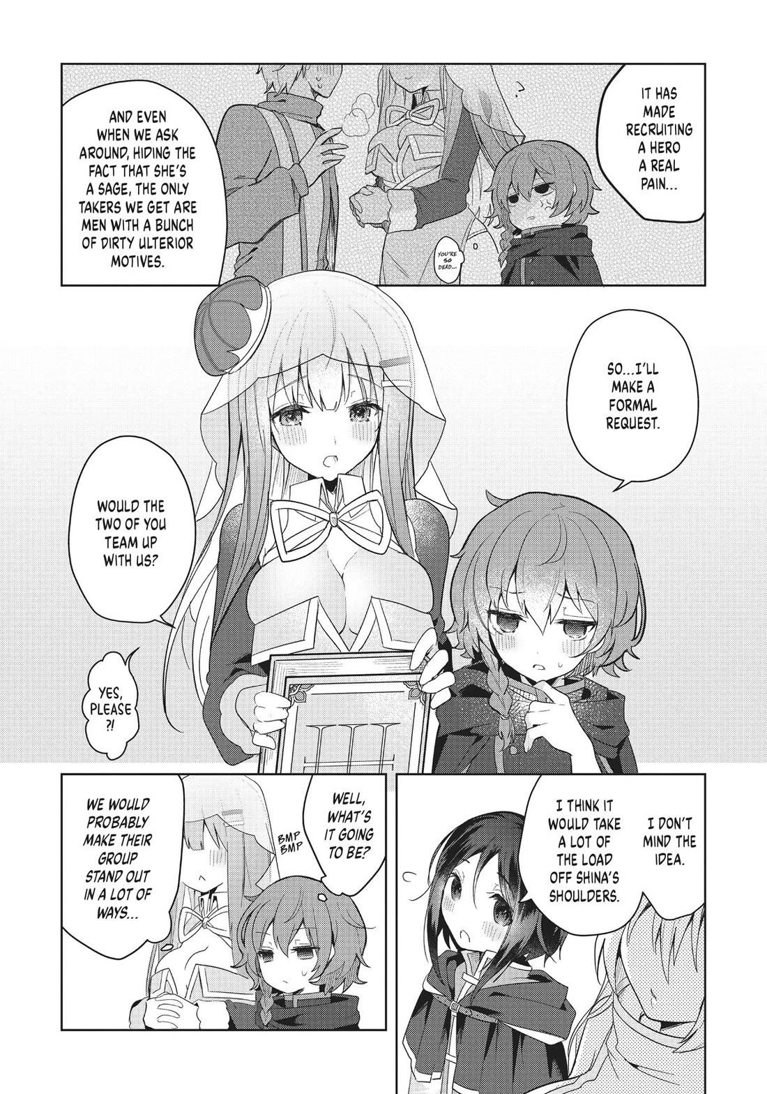 The White Mage Doesn't Want to Raise the Hero's Level chapter 6 page 31