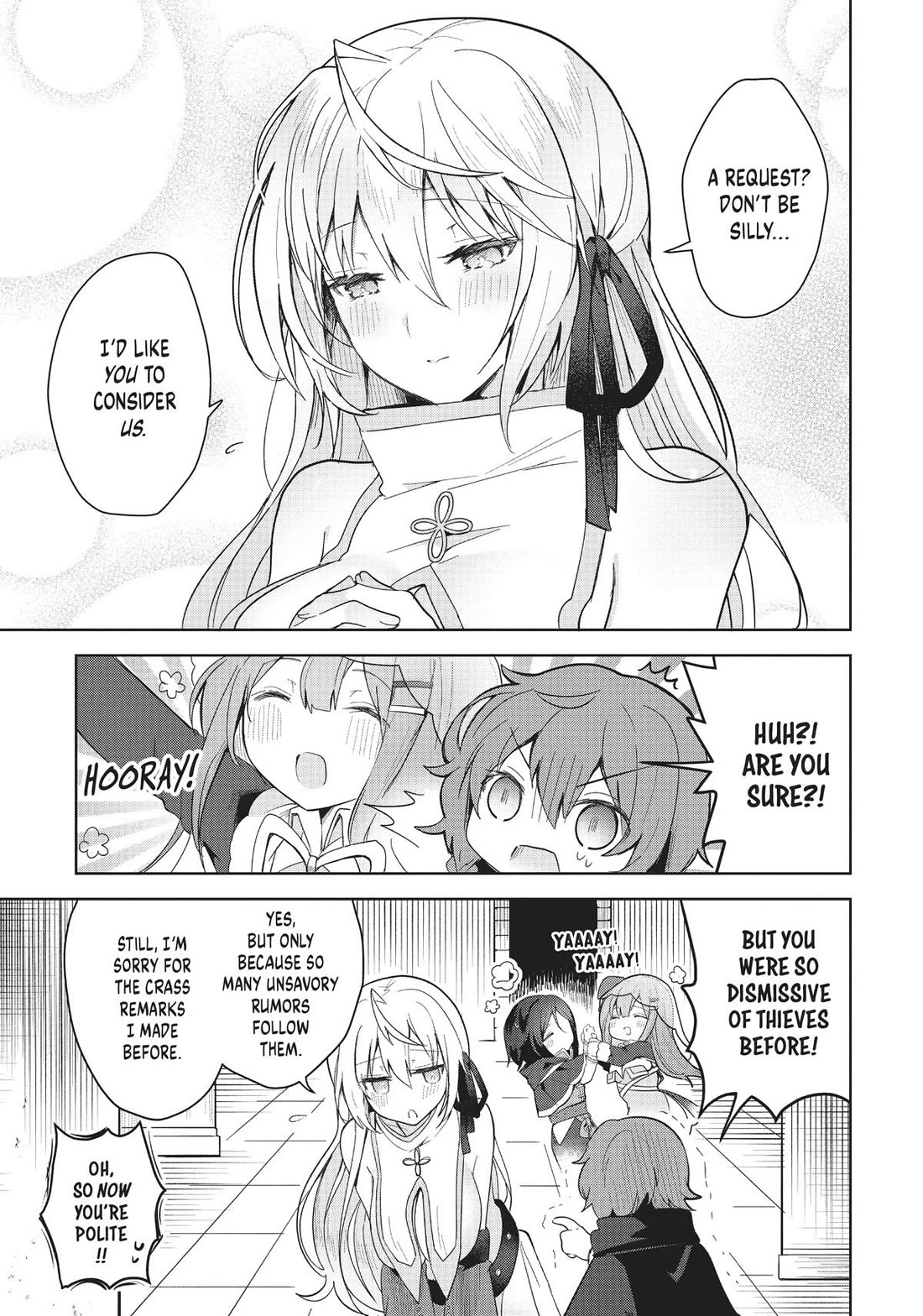 The White Mage Doesn't Want to Raise the Hero's Level chapter 6 page 32