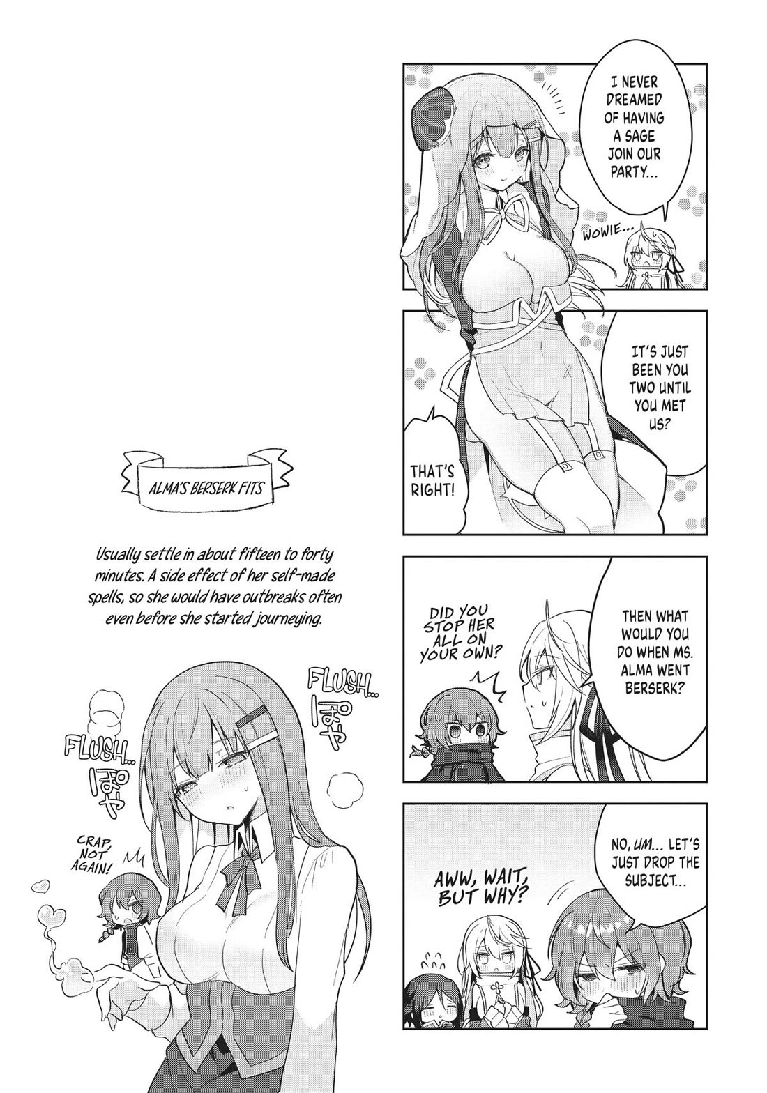 The White Mage Doesn't Want to Raise the Hero's Level chapter 6 page 36