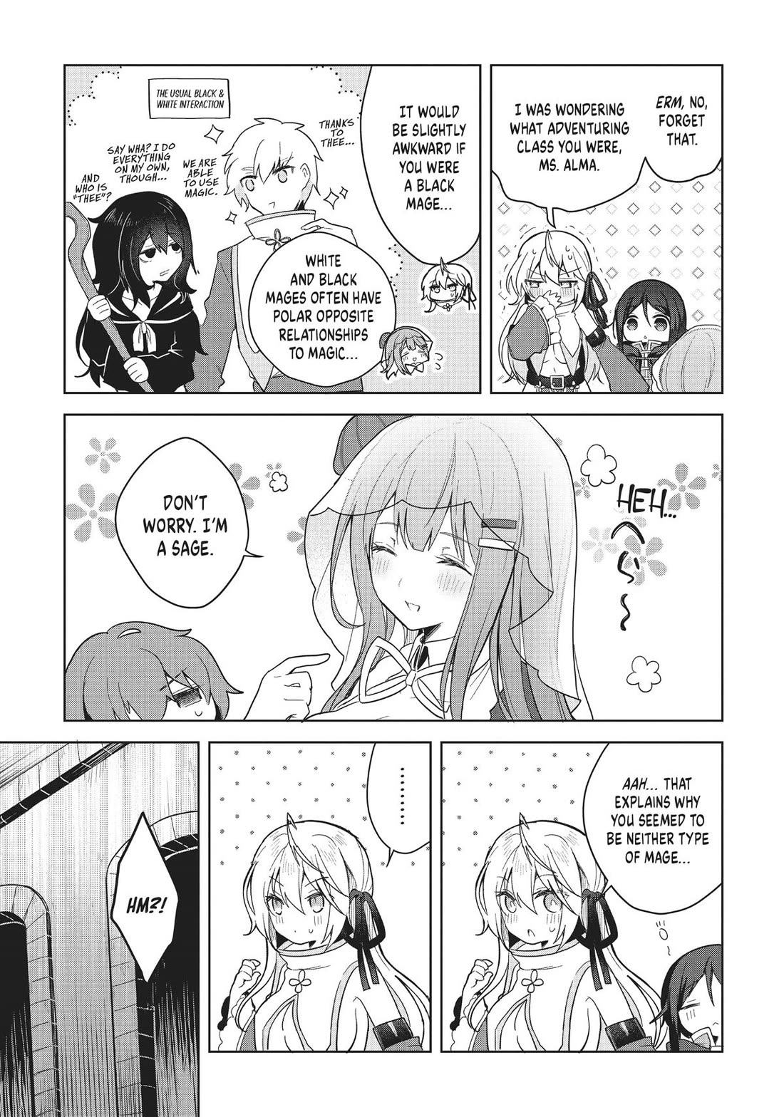 The White Mage Doesn't Want to Raise the Hero's Level chapter 6 page 8