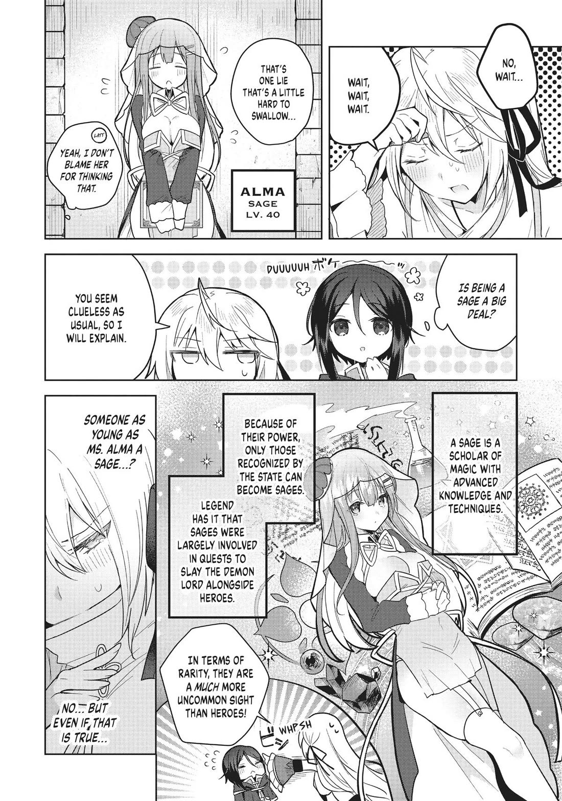 The White Mage Doesn't Want to Raise the Hero's Level chapter 6 page 9