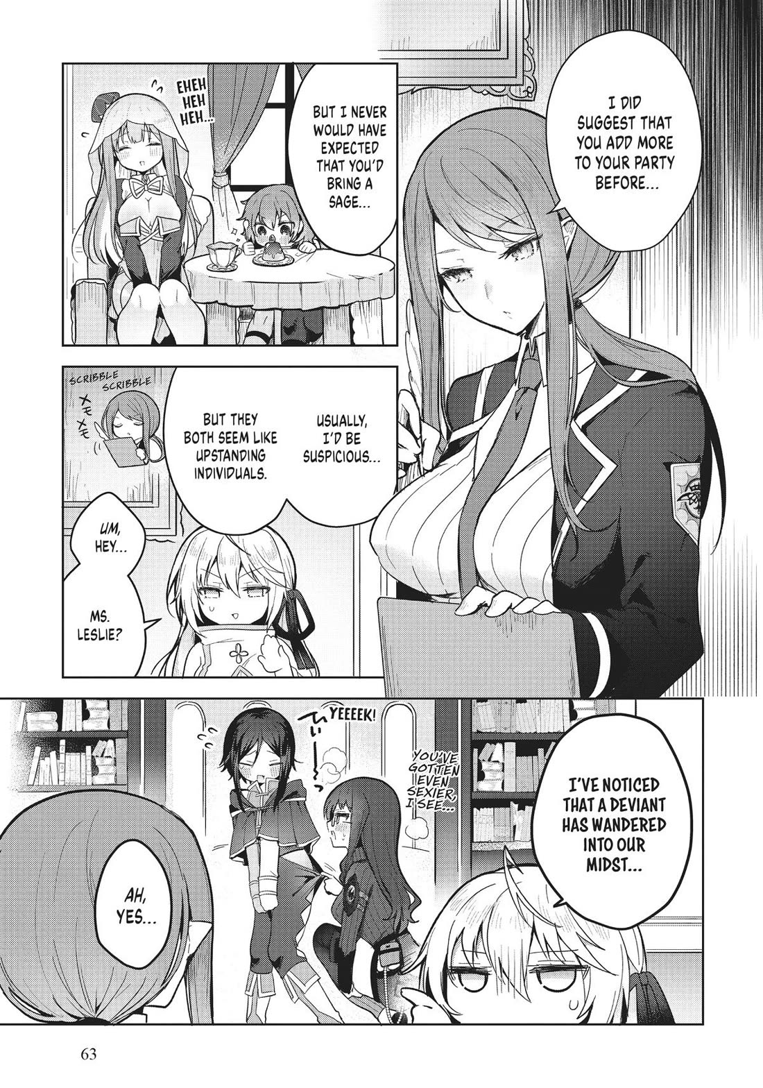 The White Mage Doesn't Want to Raise the Hero's Level chapter 8 page 1