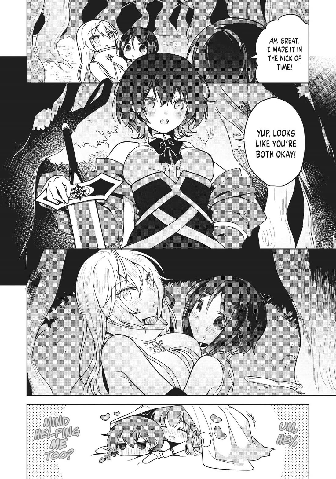 The White Mage Doesn't Want to Raise the Hero's Level chapter 8 page 26