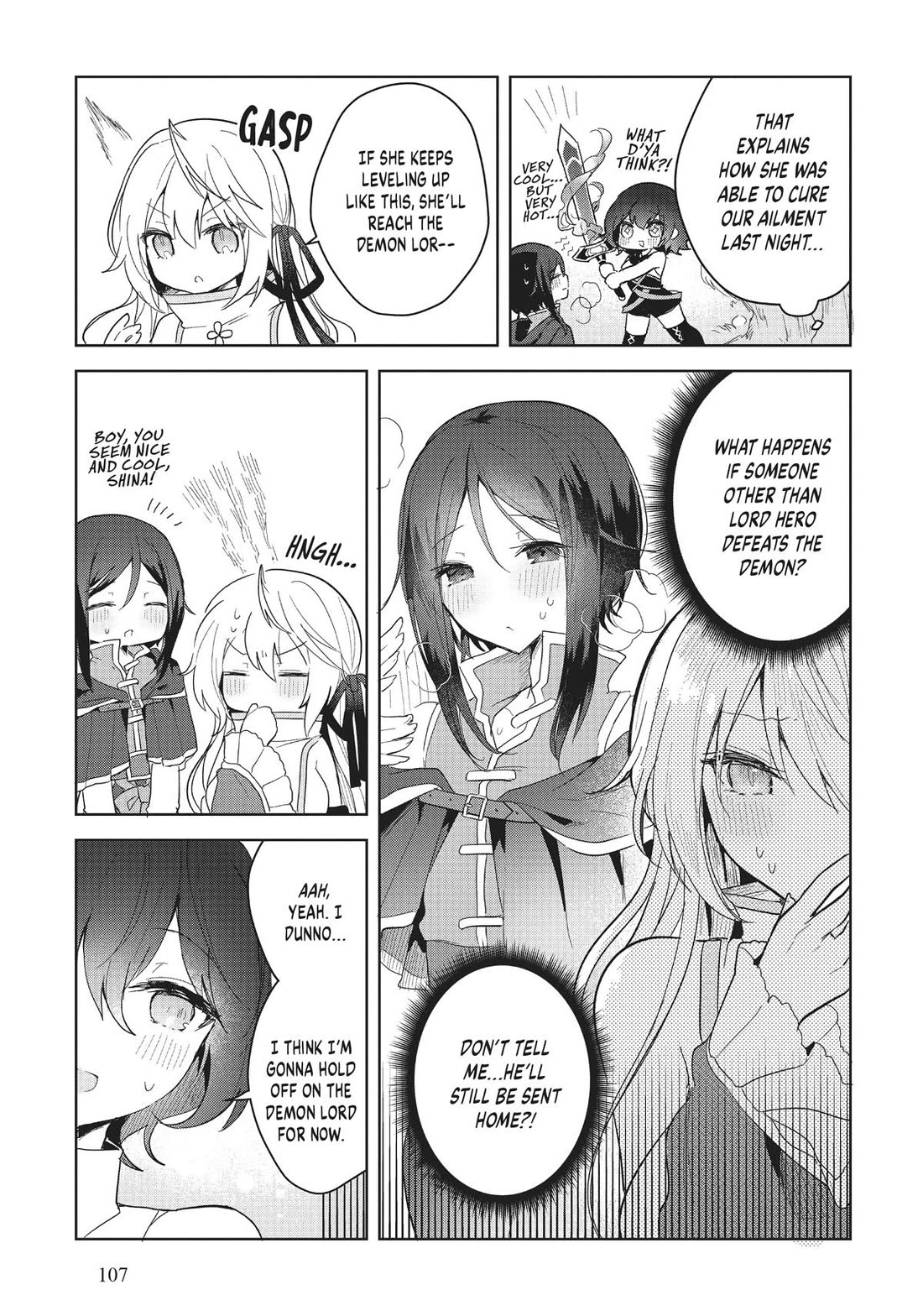 The White Mage Doesn't Want to Raise the Hero's Level chapter 9 page 17