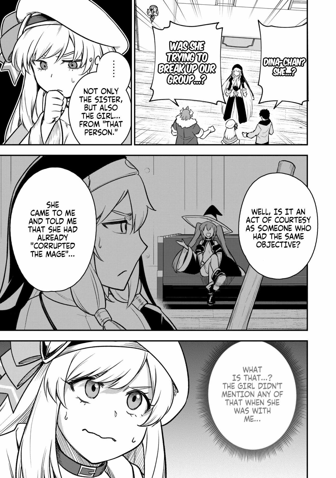 The White Mage Who Joined My Party Is a Circle Crusher, So My Isekai Life Is at Risk of Collapsing Once Again chapter 12.1 page 15