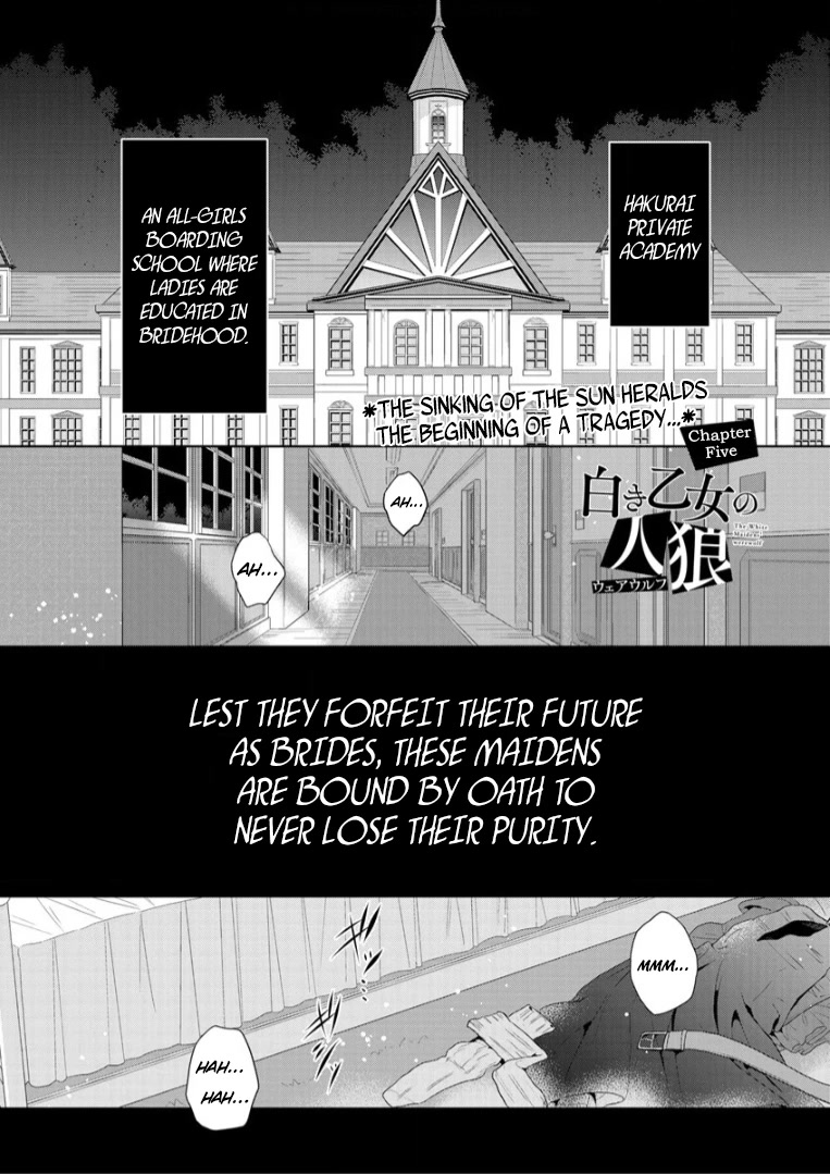 The White Maidens' Werewolf chapter 5 page 1