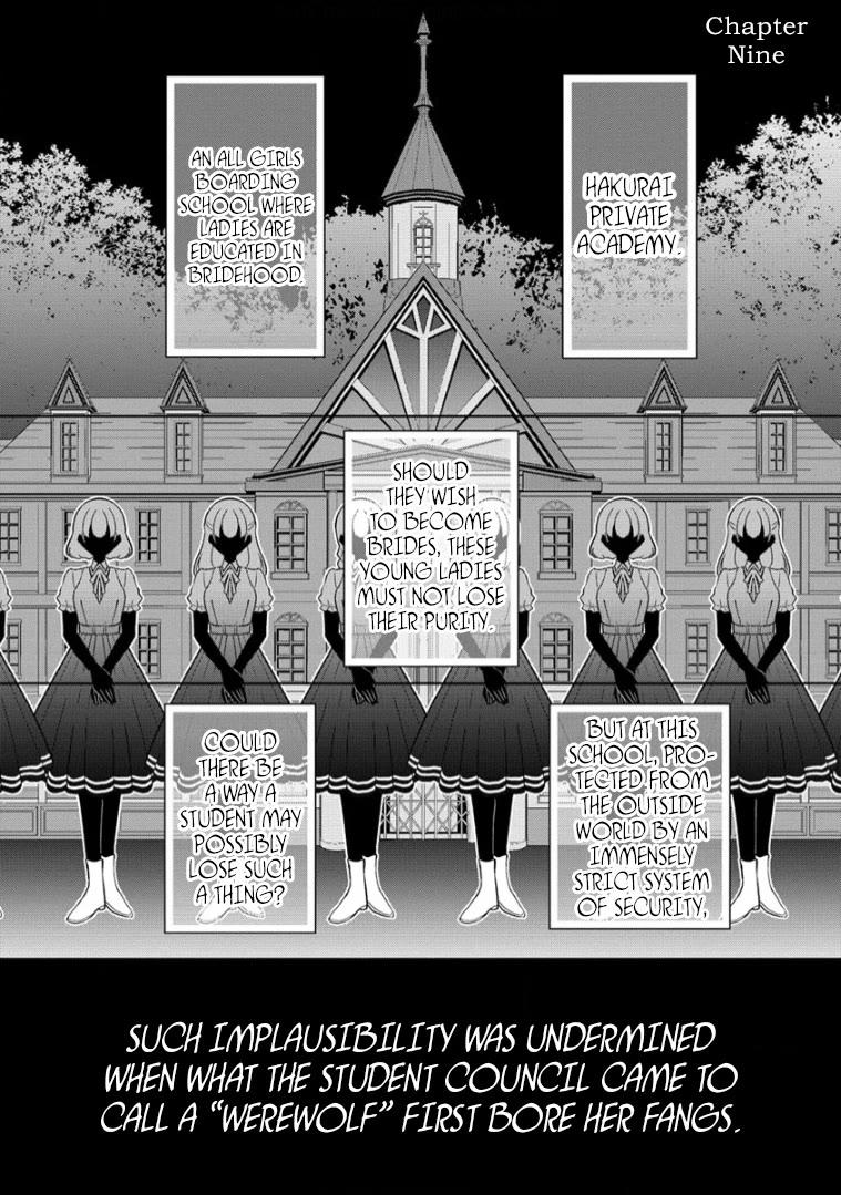 The White Maidens' Werewolf chapter 9 page 1