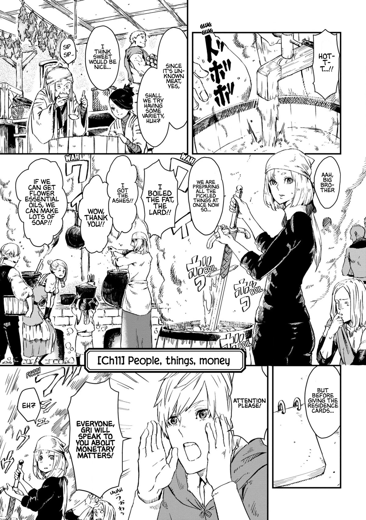 The Witch and the Knight Will Survive chapter 11 page 1