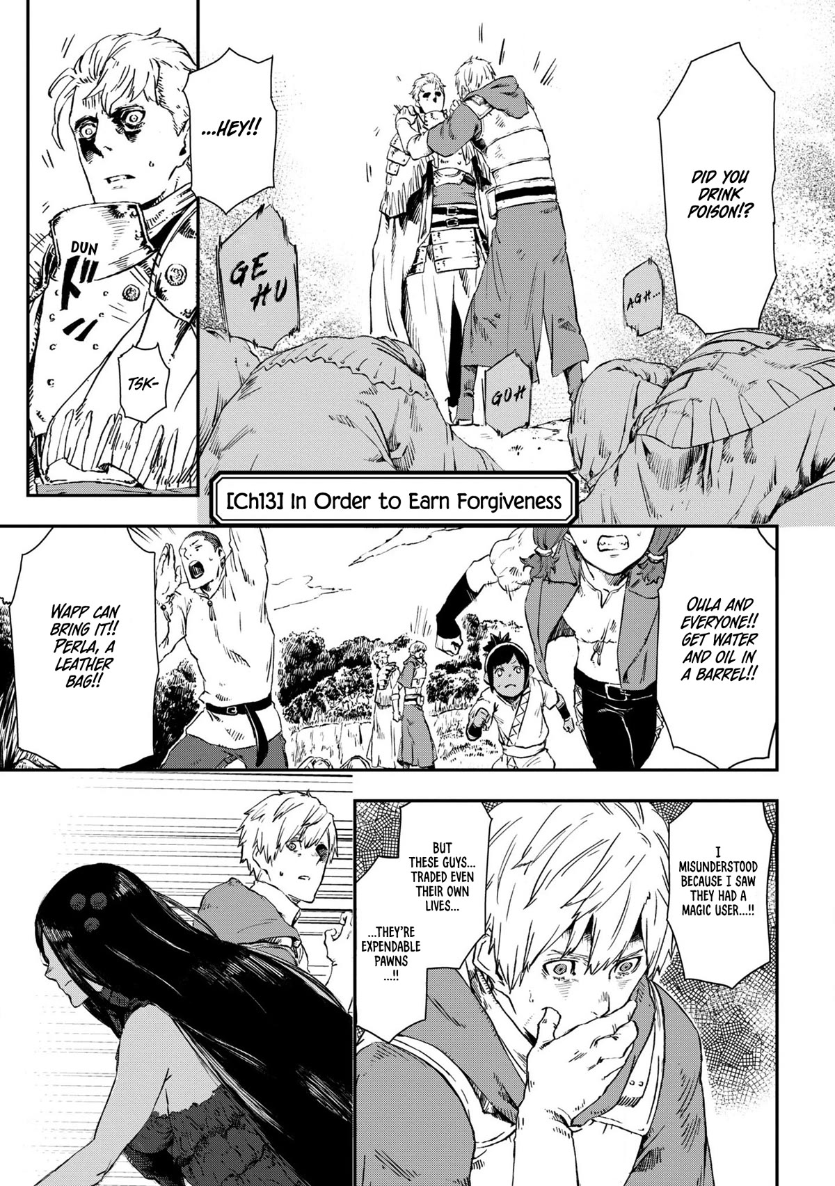 The Witch and the Knight Will Survive chapter 13 page 1