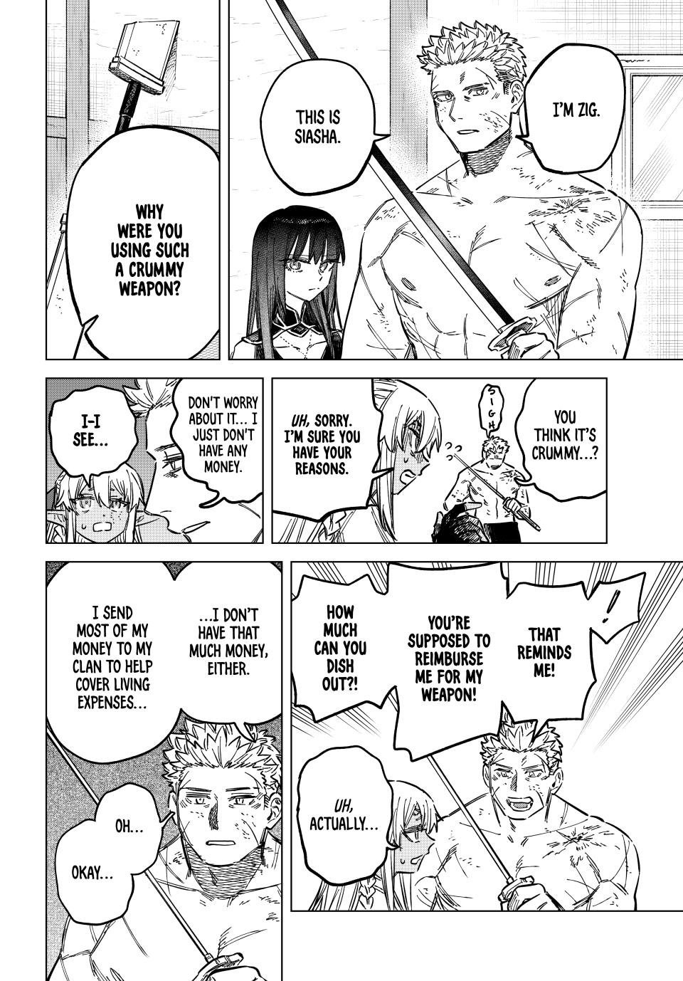 The Witch and the Mercenary chapter 14 page 18