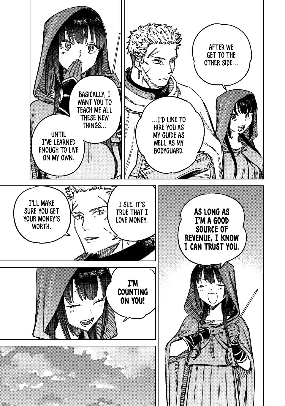 The Witch and the Mercenary chapter 2 page 11