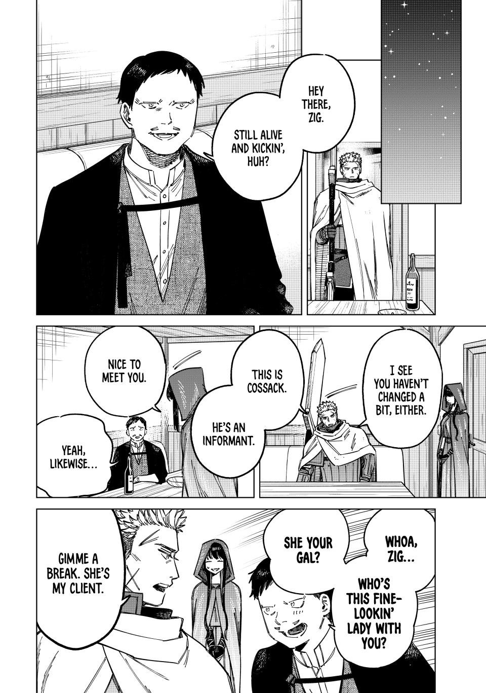 The Witch and the Mercenary chapter 2 page 12