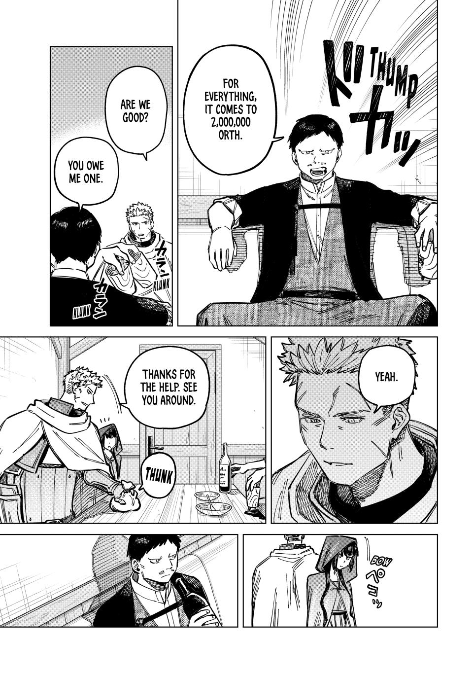 The Witch and the Mercenary chapter 2 page 21