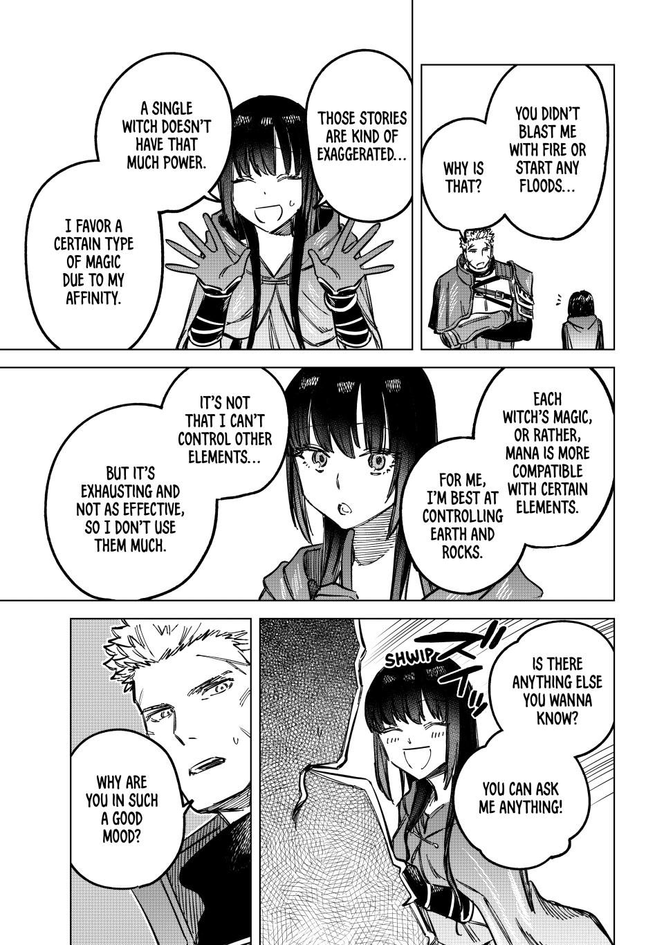 The Witch and the Mercenary chapter 2 page 32