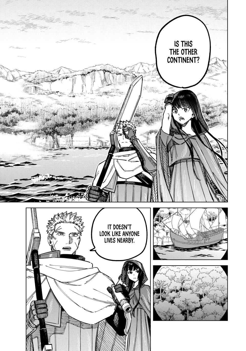 The Witch and the Mercenary chapter 2 page 34