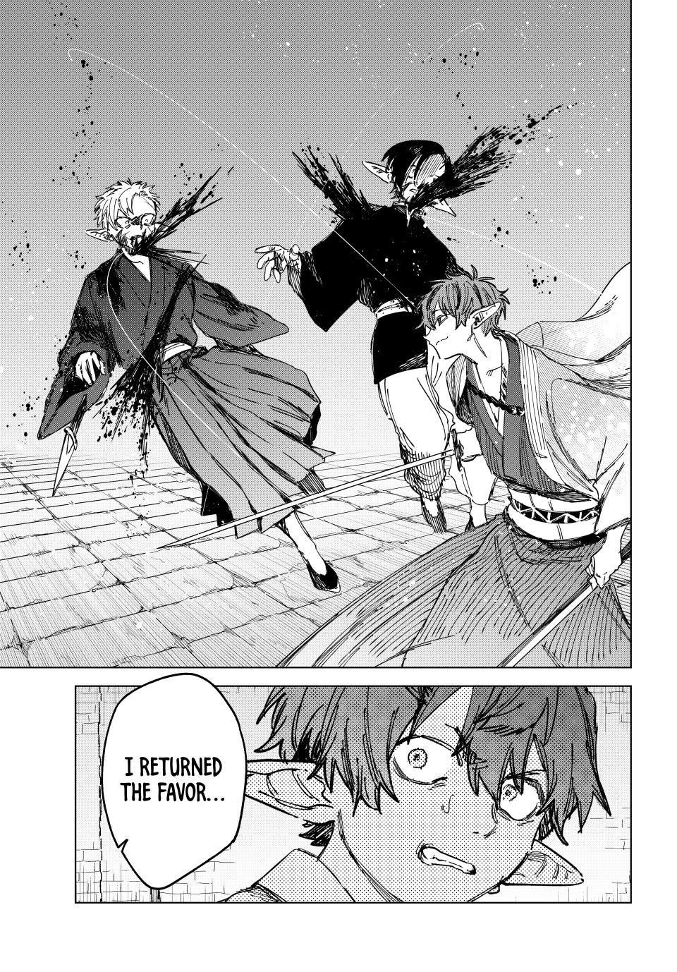 The Witch and the Mercenary chapter 27 page 17