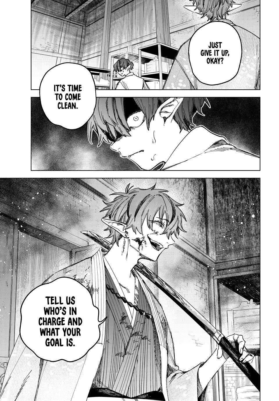 The Witch and the Mercenary chapter 27 page 19