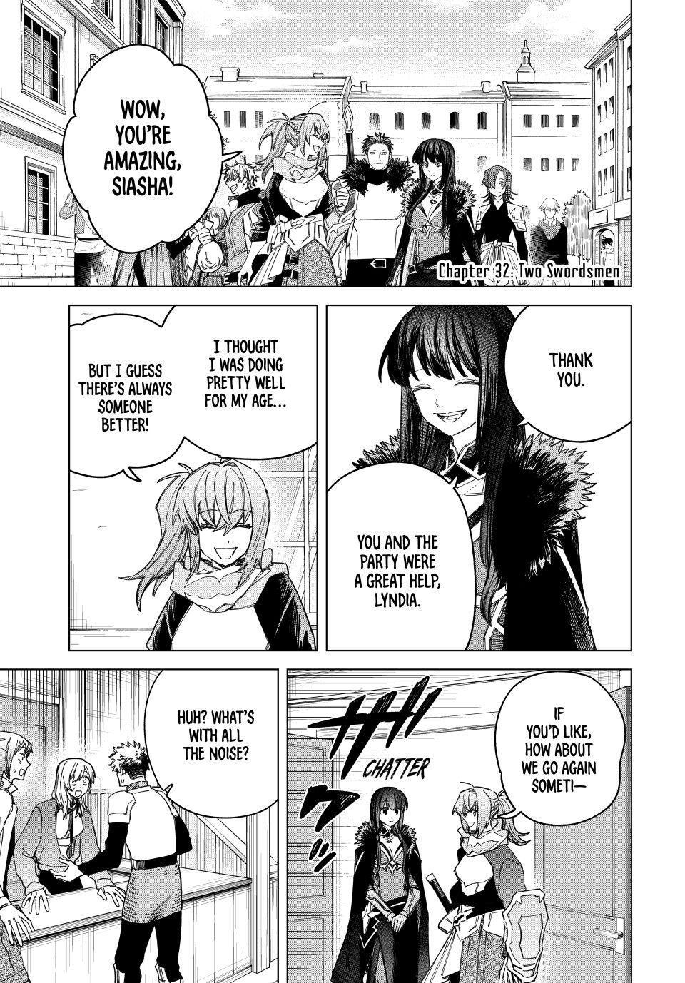 The Witch and the Mercenary chapter 32 page 1