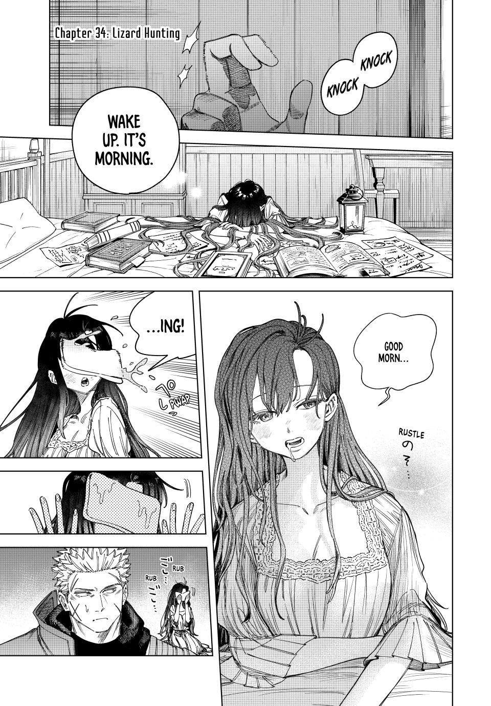 The Witch and the Mercenary chapter 34 page 1