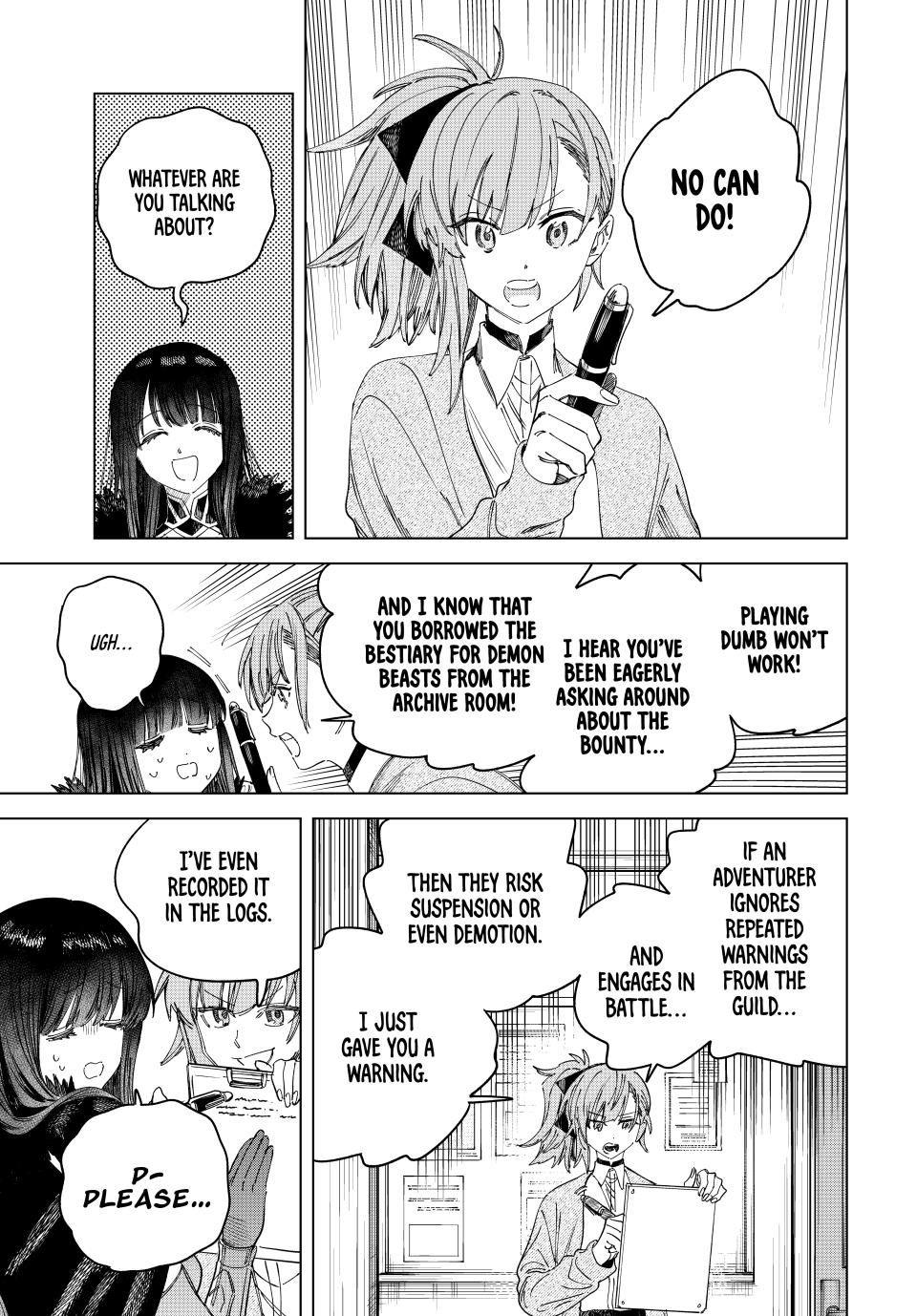 The Witch and the Mercenary chapter 35 page 7