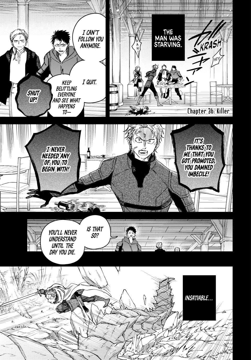 The Witch and the Mercenary chapter 36 page 1