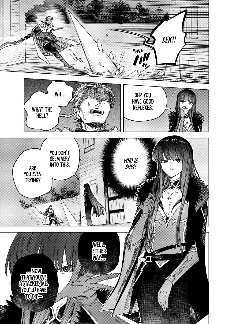 The Witch and the Mercenary chapter 36 page 11