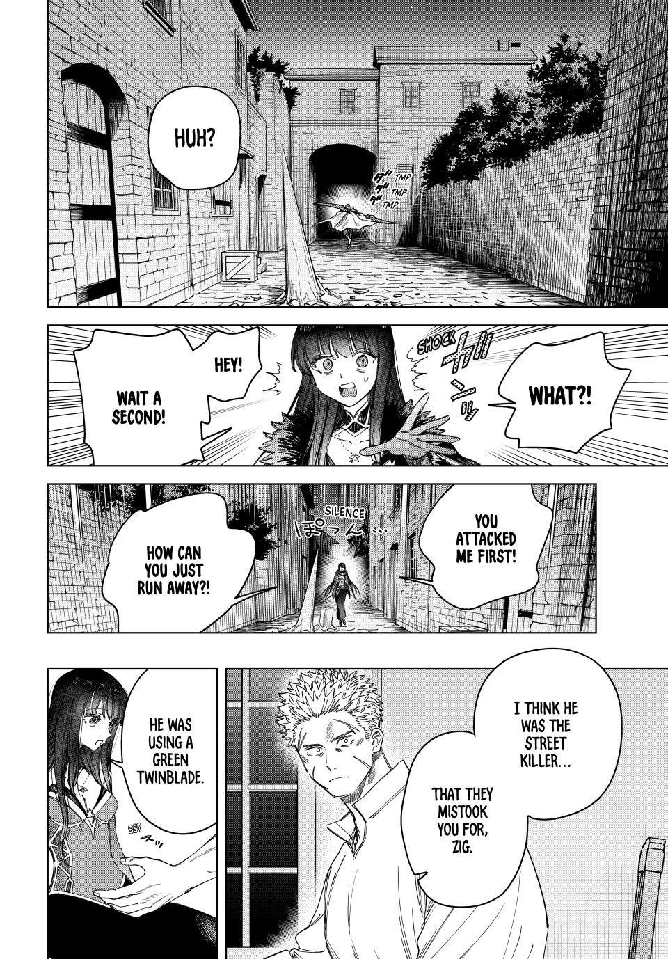 The Witch and the Mercenary chapter 36 page 12