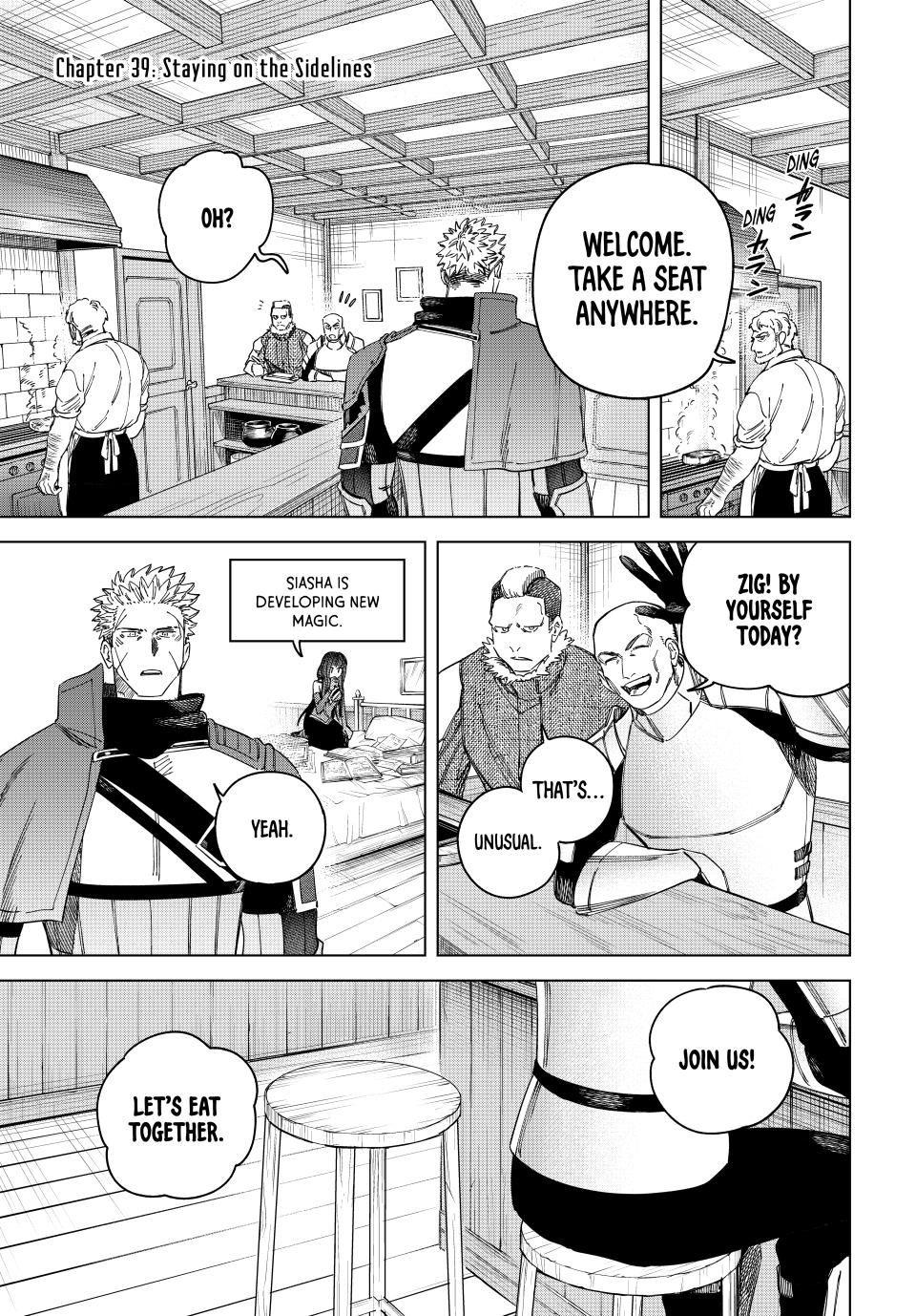 The Witch and the Mercenary chapter 39 page 1