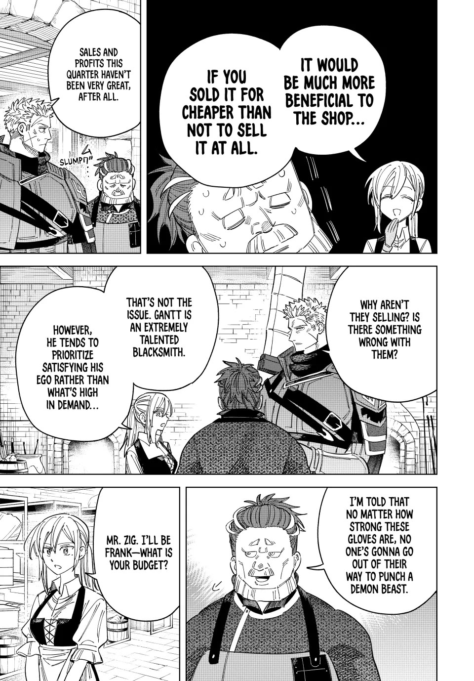 The Witch and the Mercenary chapter 41 page 17