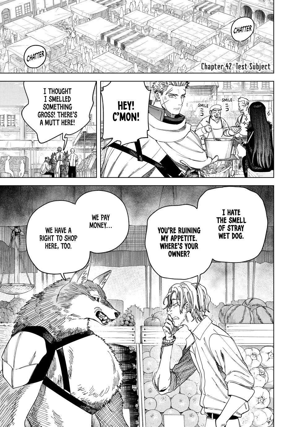 The Witch and the Mercenary chapter 42 page 1