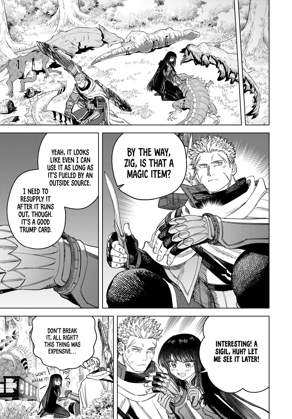 The Witch and the Mercenary chapter 42 page 11