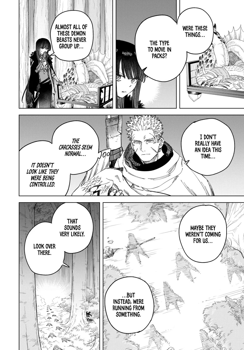 The Witch and the Mercenary chapter 42 page 12