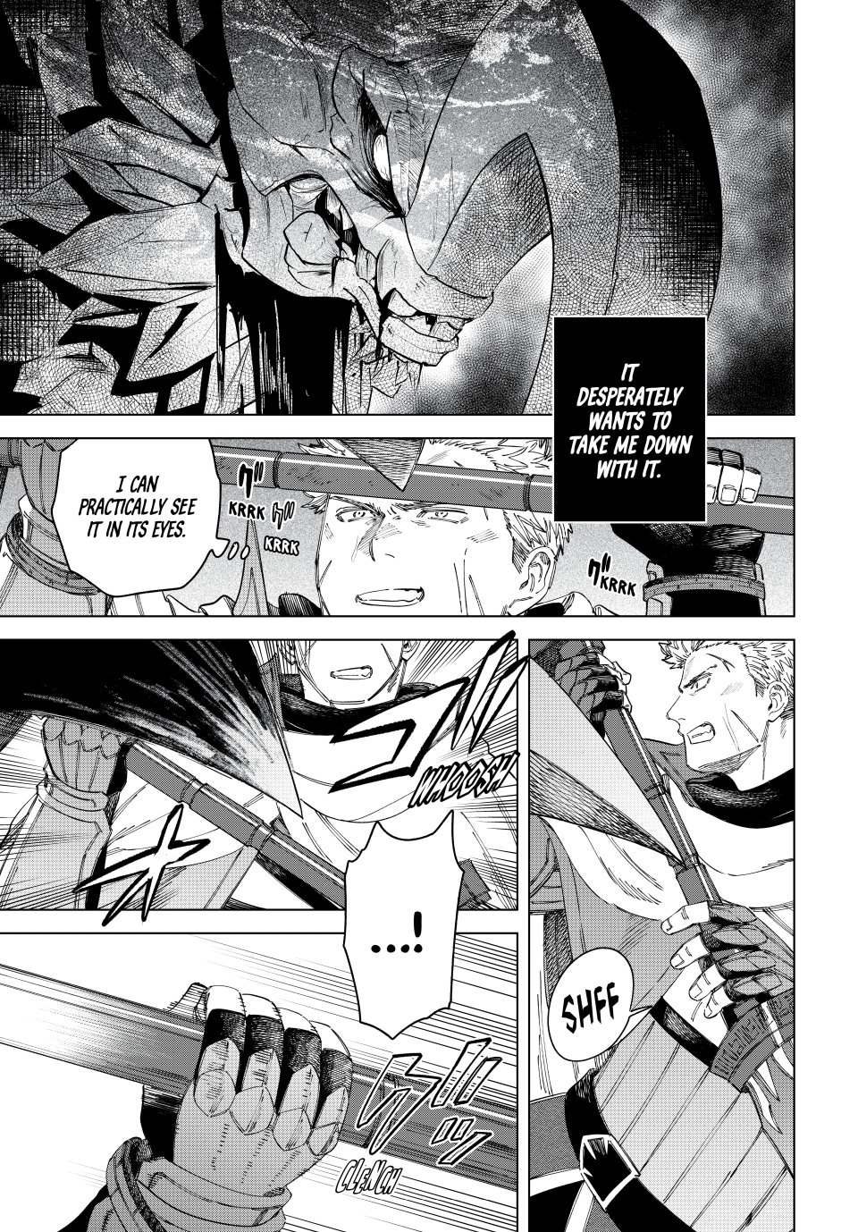 The Witch and the Mercenary chapter 43 page 9