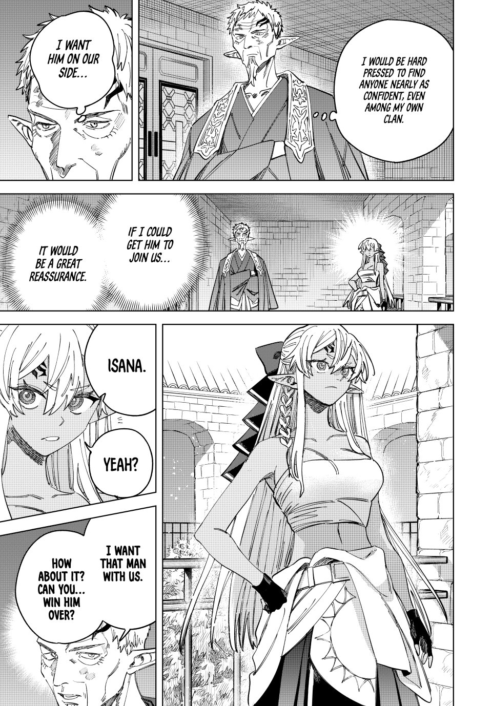 The Witch and the Mercenary chapter 45 page 13