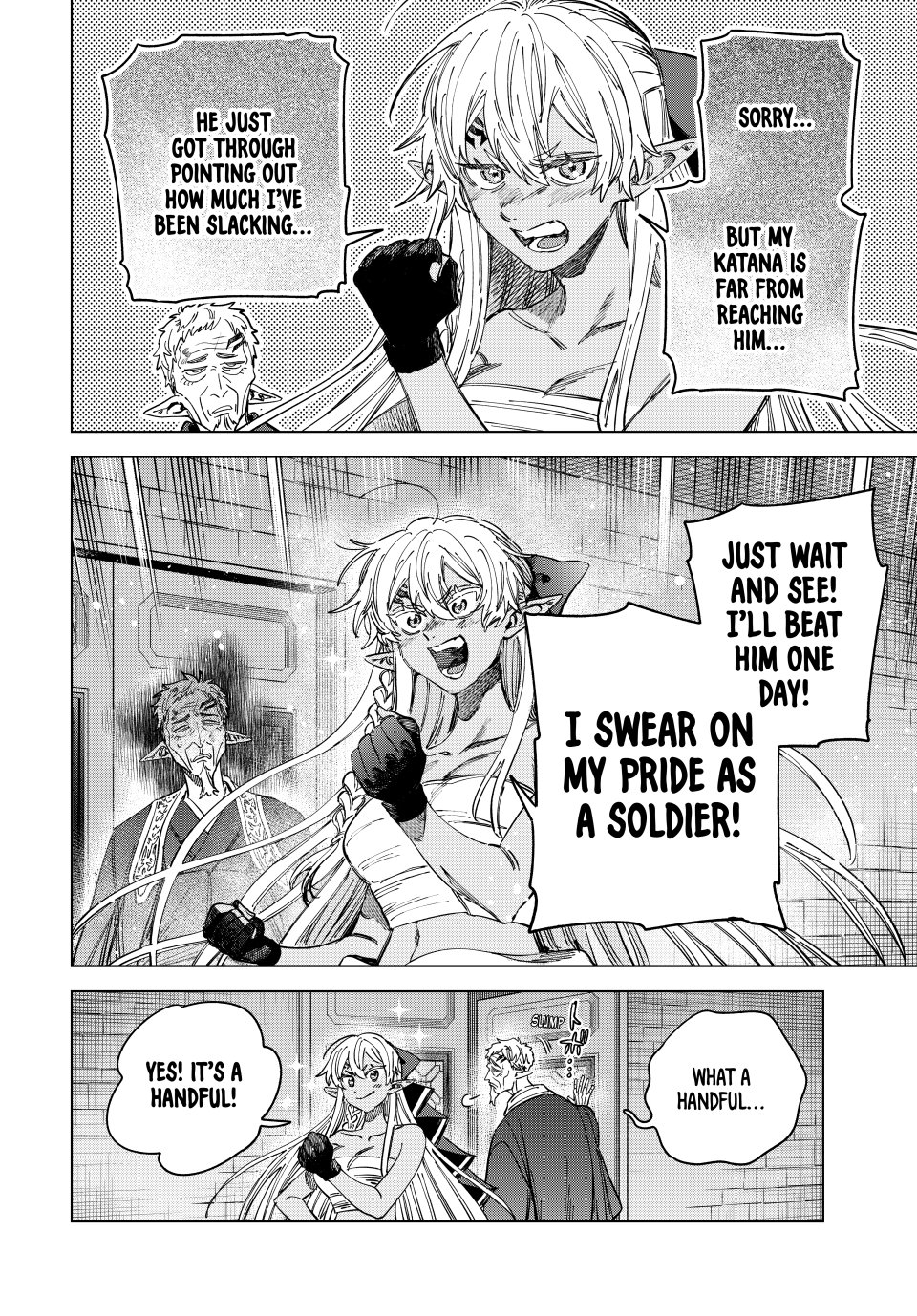 The Witch and the Mercenary chapter 45 page 14