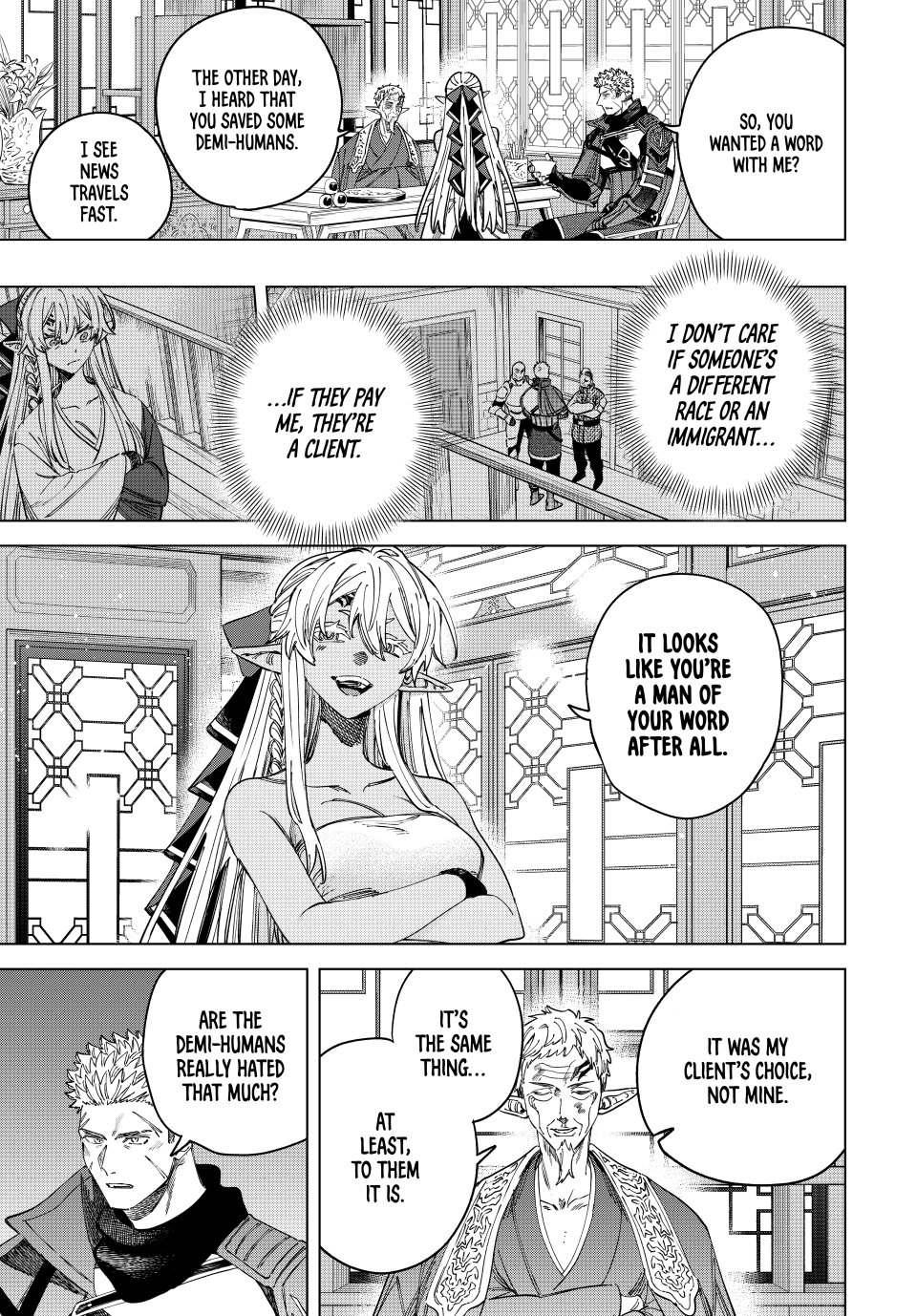 The Witch and the Mercenary chapter 45 page 9