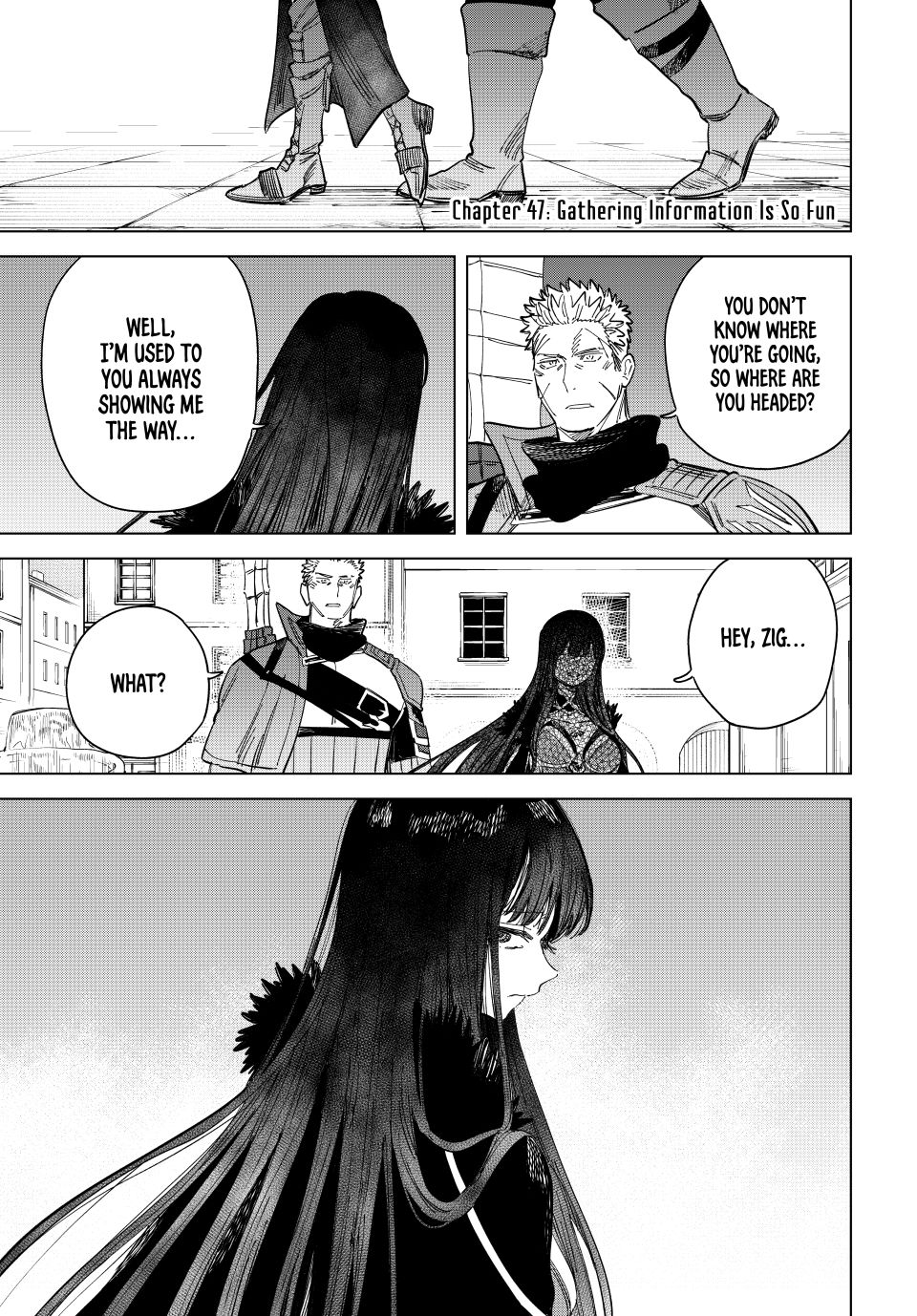 The Witch and the Mercenary chapter 47 page 1