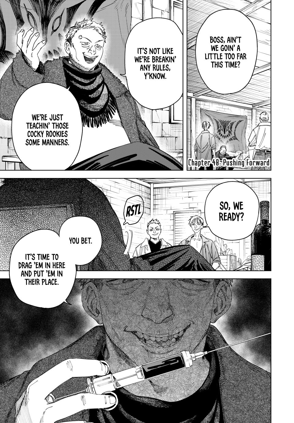 The Witch and the Mercenary chapter 48 page 1