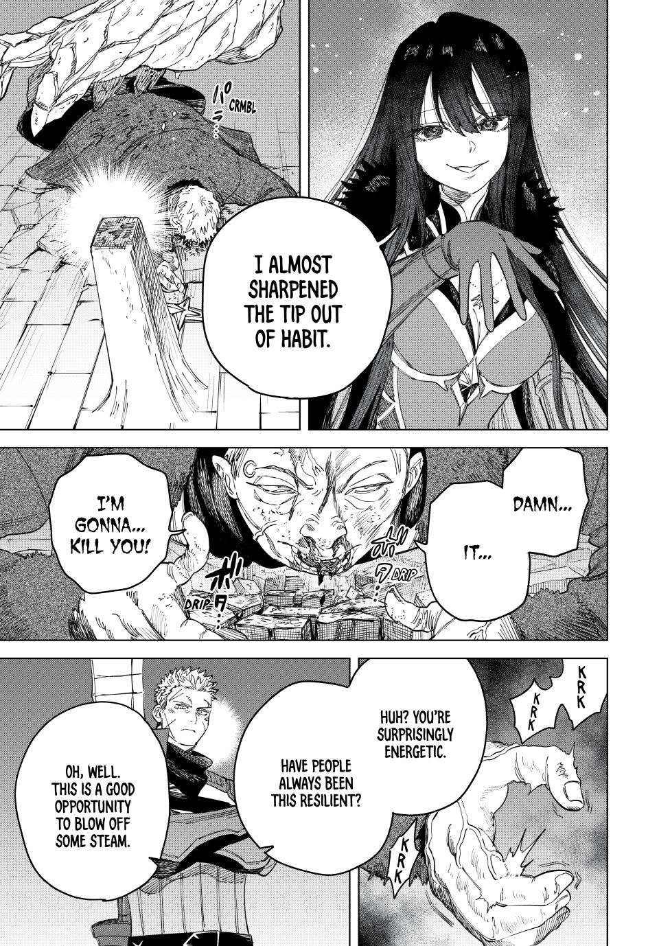 The Witch and the Mercenary chapter 48 page 9