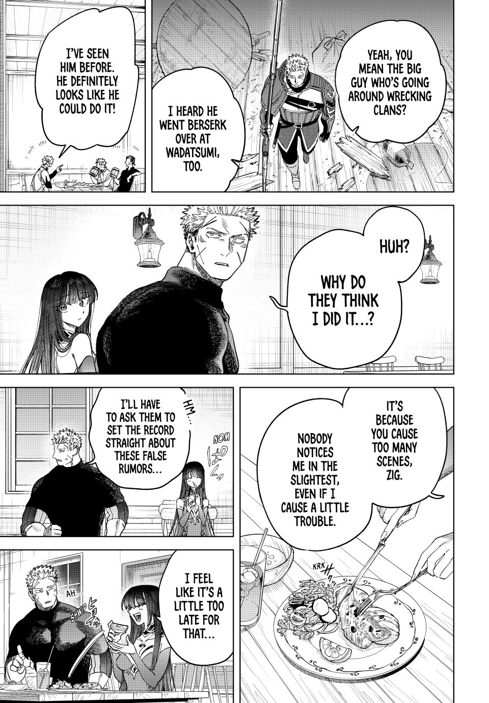 The Witch and the Mercenary chapter 49 page 5