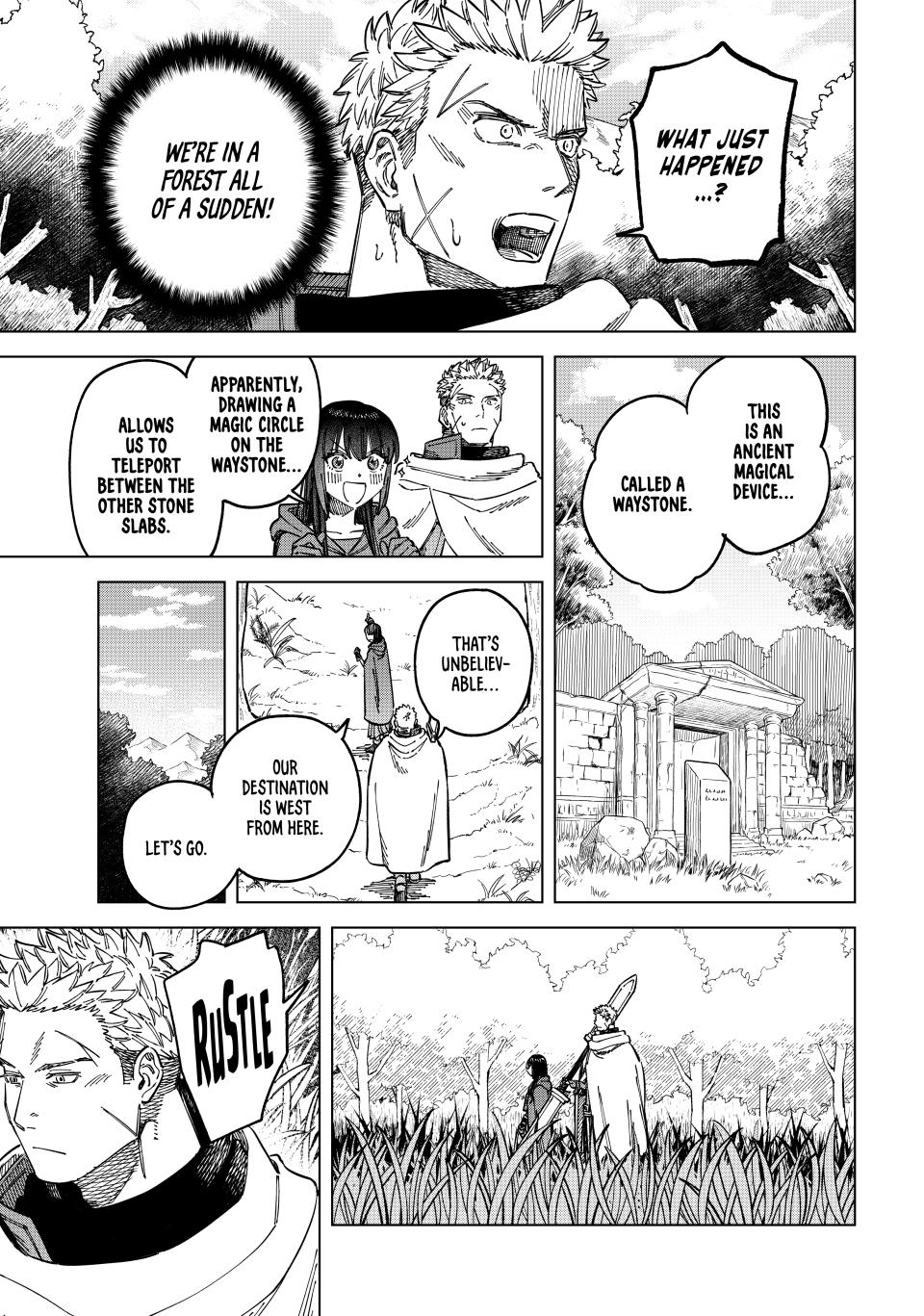 The Witch and the Mercenary chapter 5 page 17