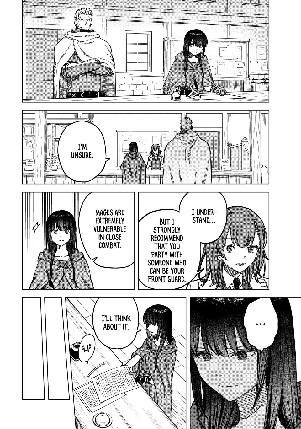 The Witch and the Mercenary chapter 5 page 8