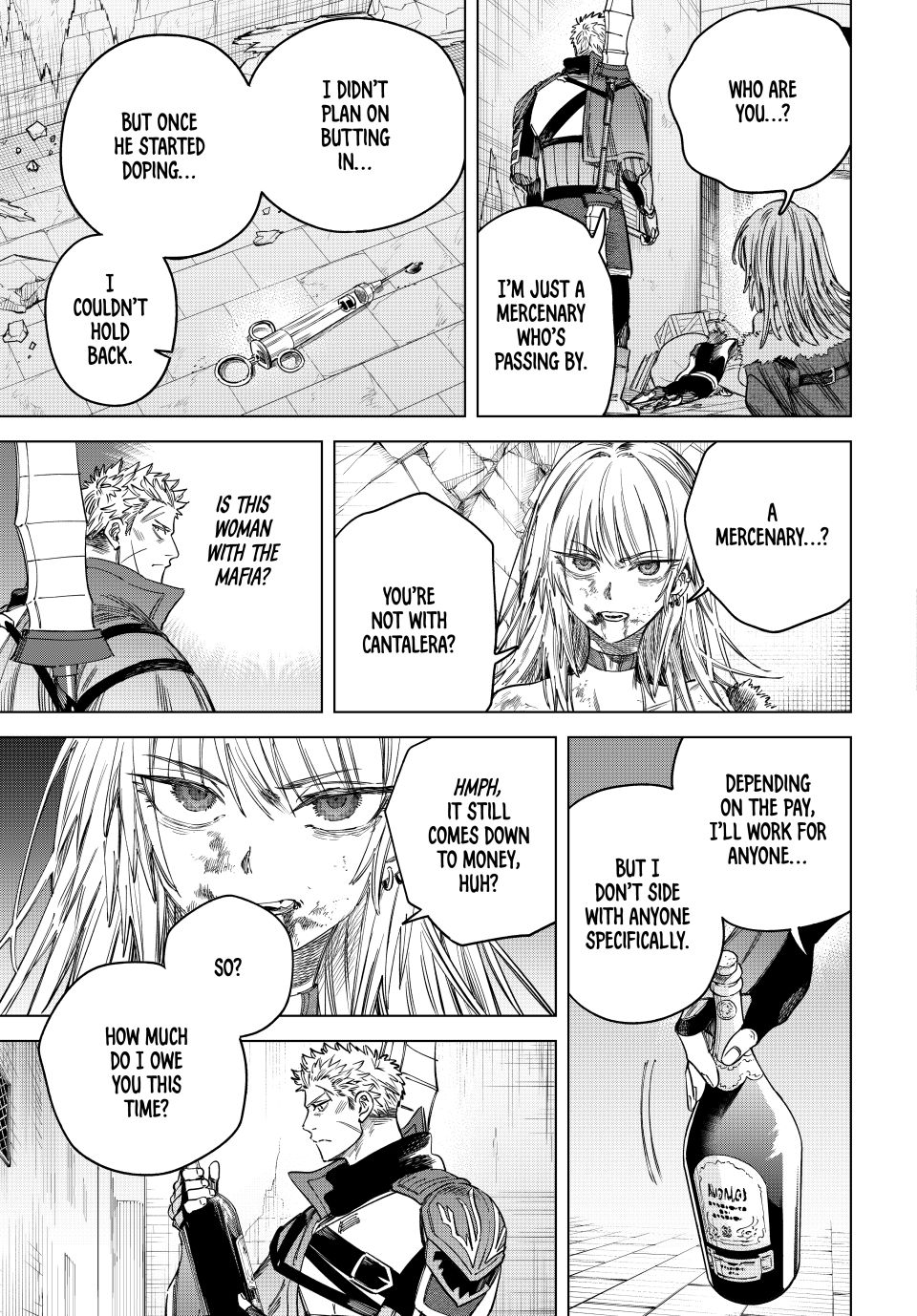 The Witch and the Mercenary chapter 50 page 9