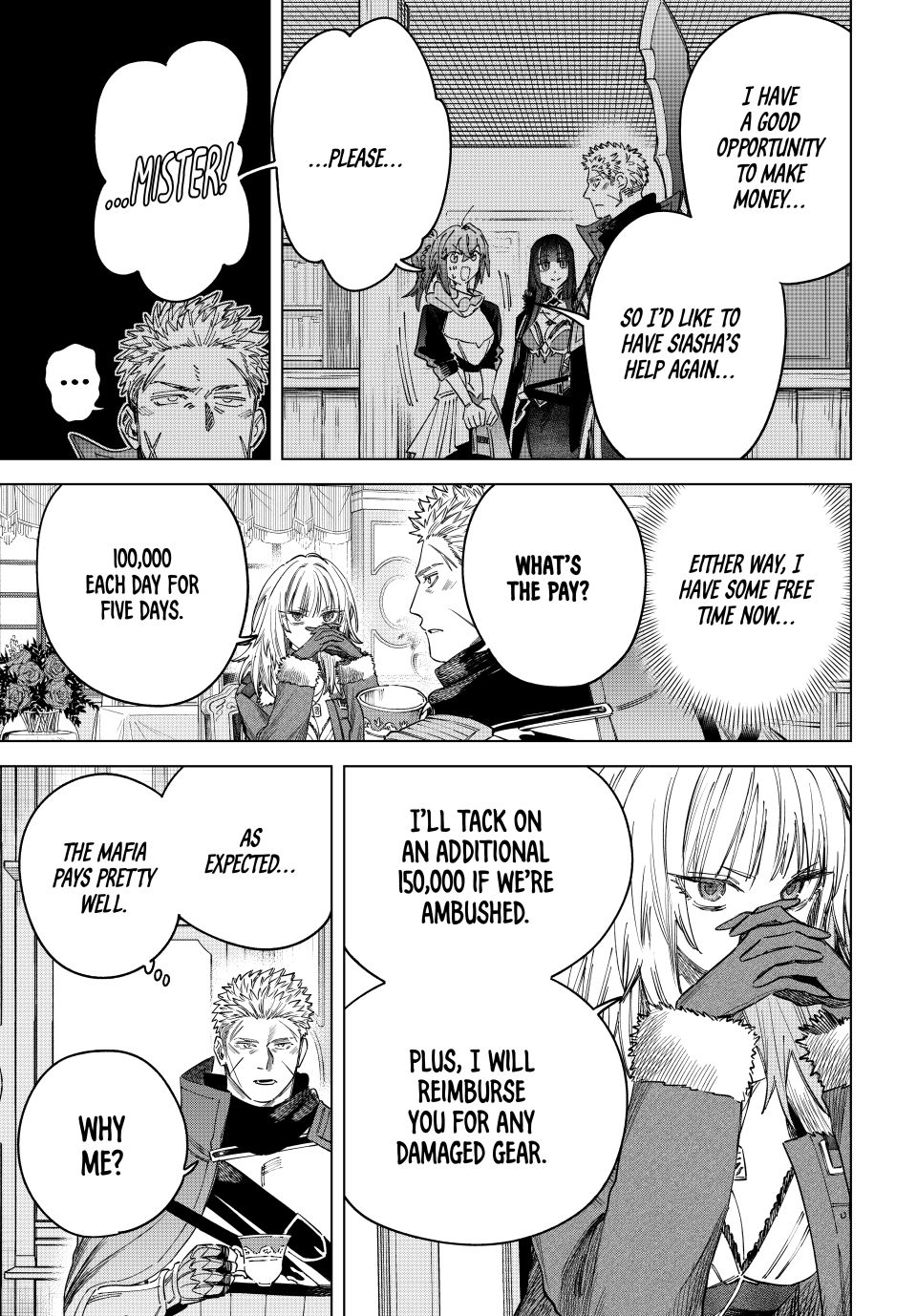 The Witch and the Mercenary chapter 52 page 5