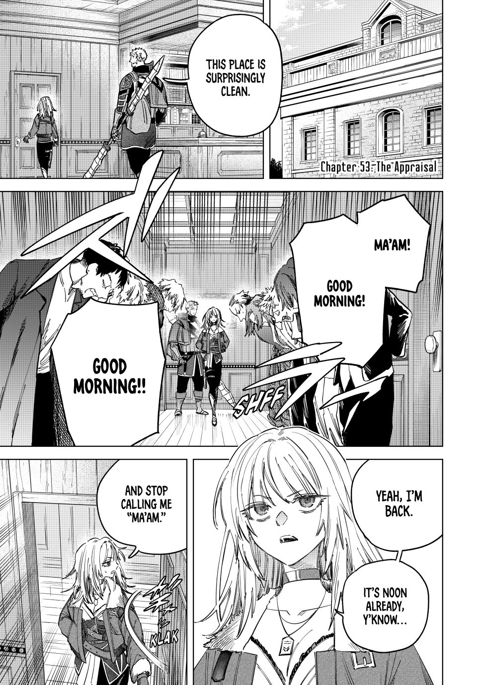 The Witch and the Mercenary chapter 53 page 1